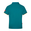 Polo Trollkids Bergen XT Quick-dry UPF30+ zielony lagunowy/zachód słońca na Saharze (108-359)