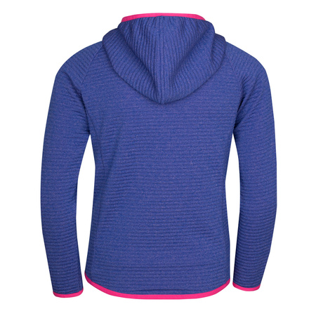 Kurtka polarowa dziecięca dla dziewczynki Trollkids Girls Sogndal Jacket navy/magenta (335-114)