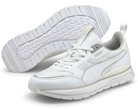 Buty sportowe męskie białe Puma R78 TREK (380728-02)