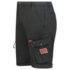 Bermudy Geographical Norway PARENTO BLACK DB MEN 317 czarny męska (SY1692H/GN-Black)