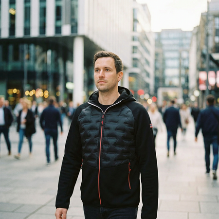 Kurtka męska Geographical Norway COUTO BLACK DB MEN 024 BLACK (WZ8644H/GN-NOIR)