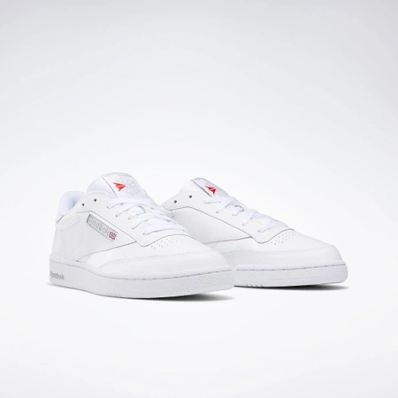 Buty sportowe męskie Reebok Club C 85 tenisówki sneakersy białe (100000154)