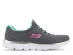 Buty sportowe damskie Skechers Summits sneakersy szare (12980-CCGR)