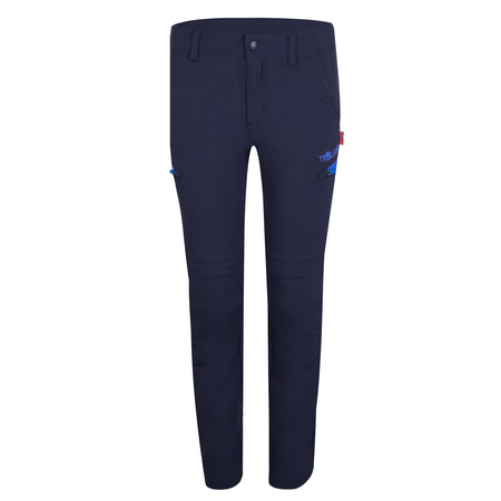 Spodnie zapinane na zamek dziecięce dla chłopca/dziewczynki Trollkids Kids Kjerag Zip-Off Pants navy/medium blue (177-117)