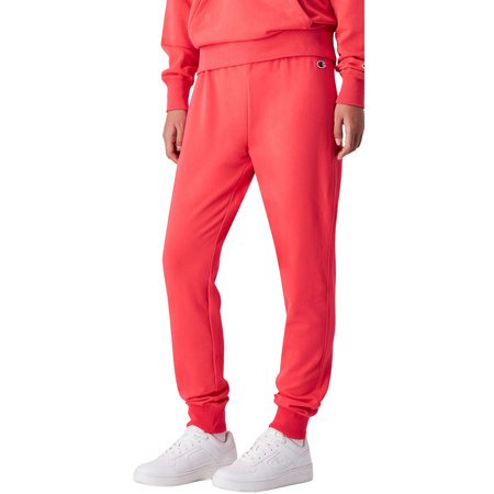 Spodnie damskie Champion Rib Cuff Pants różowe (118101 PS203)