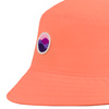 Czapka na lato dziecięca dla dziewczynki Trollkids Girls bucket Hat papaya (647-722)