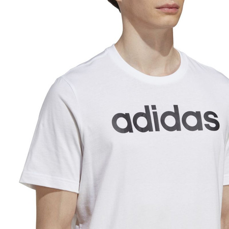 Koszulka adidas Essentials Single Jersey Linear Embroidered Logo Tee M (IC9276)