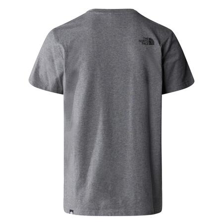 Koszulka The North Face M SS SIMPLE DOME TEE TNFMEDIUMGRY Szary (NF0A87NGDYY)