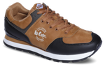 Buty sportowe męskie Smartstep Lee Cooper Brown sneakersy sportowe brązowe (LCJ-23-31-3074M)