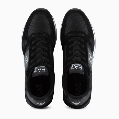 Sneakersy męskie EA7 Emporio Armani Legacy buty sportowe czarne (X8X151-XK354-A120)