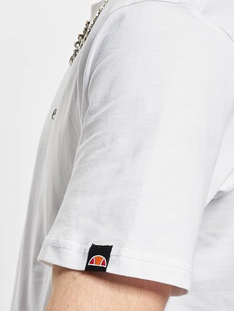 Wyprzedaż - Koszulka na lato męska Ellesse Ollio Tee White bawełniana biała (SHP16463-908)