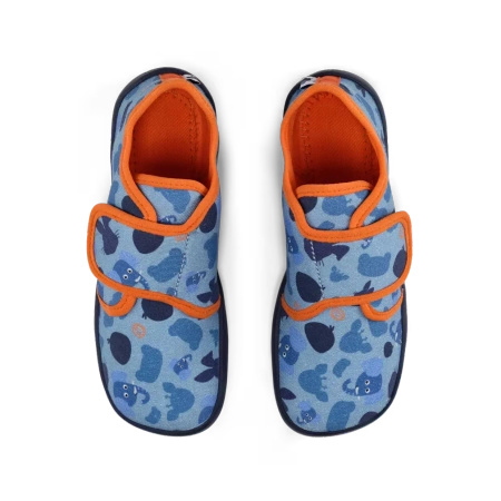 Buty Affenzahn barefoot Slipper Cotton Movy słoń (01398-30231)