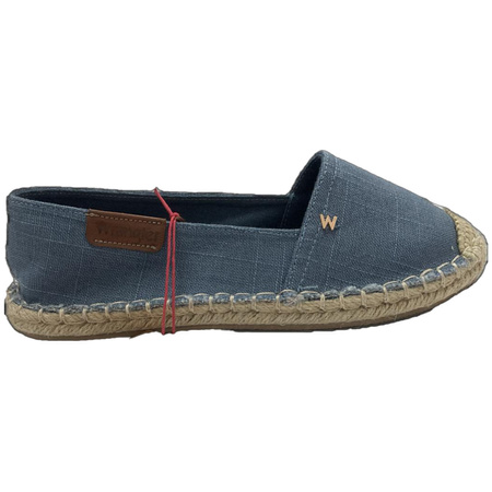 Espadryle damskie Wrangler Nancy C Women Low niebieskie (20241049-20G)