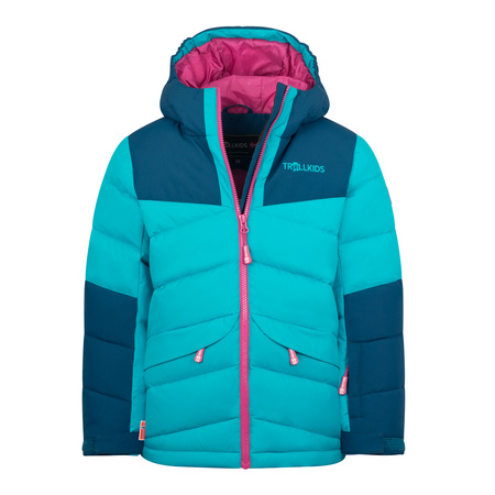 Wodoodporna kurtka ocieplana Trollkids Girls Narvik Jacket PRO dla dziewczynki (640-123)