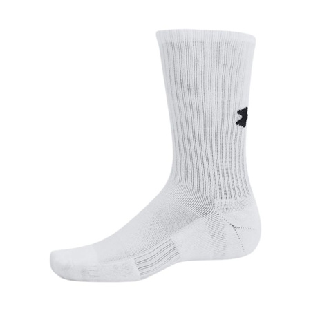 Skarpety Under Armour TC 3pk Crew 1386311 100 (1386311100)