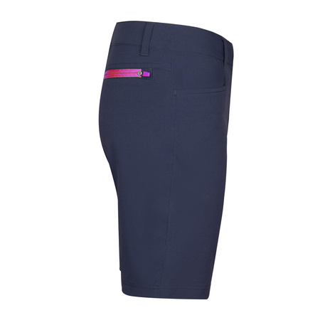 Szorty softshellowe dziecięce dla chłopca/dziewczynki Trollkids Kids Haugesund Shorts navy/magenta (330-114)