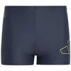 Spodenki kąpielowe dla chłopca adidas Performance Big Bars Swim granatowe (IT2693)