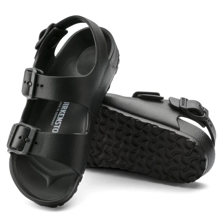Sandały dziecięce Birkenstock Milano Essentials Kids EVA Black czarne narrow wąskie (1009353)