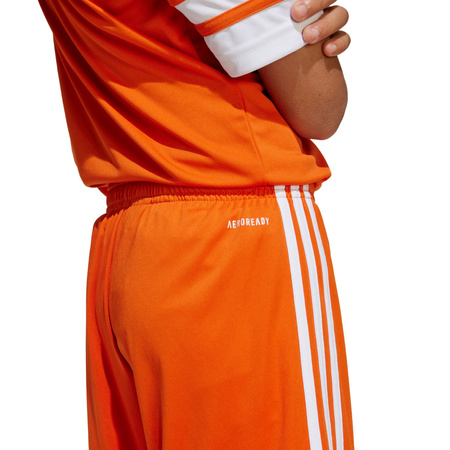 Spodenki dla dzieci adidas Squadra 25 pomarańczowe (JC8664)