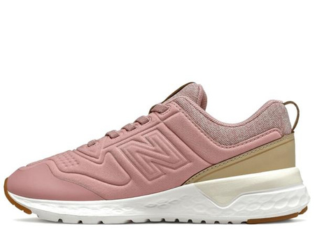 Buty młodzieżowe dla dziewczynki New Balance NB 515 Dziewczęce Różowe (YH515RSS)