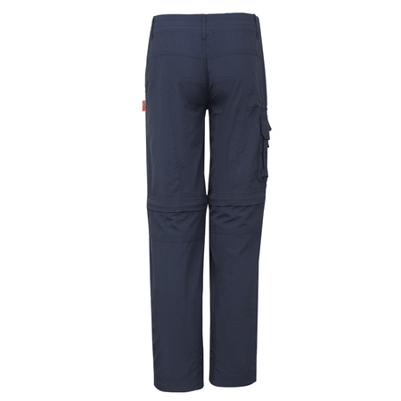 Spodnie zapinane na zamek dziecięce dla chłopca/dziewczynki Trollkids Kids Oppland Pants Slim Fit navy (111-110)