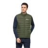 Kamizelka męska bezrękawnik Jack Wolfskin Pack & Go Down Vest  M sportowa zielona (1207011_4129)