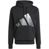 Bluza męska adidas Holiday 3S Hoodie czarna (JM1698)