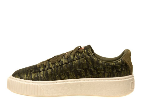 Buty damskie PUMA Basket Platform VR WMNS Zielone (364092-01)