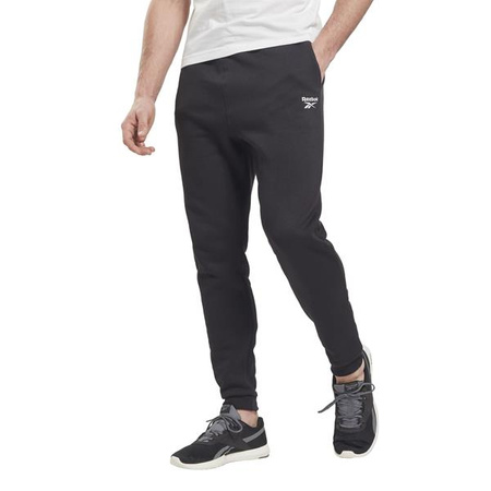 Spodnie polarowe męskie Reebok Reebok Identity Fleece Jogger sportowe dresowe czarne (HG4456) (HG4456)