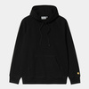 Carhartt WIP Hooded Chase Sweat Black Gold  (I026384-00FXX)