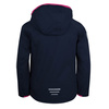 Kurtka z rozciągliwym stretchem dziecięca dla dziewczynki Trollkids Girls Kvalvika Jacket navy/magenta (329-114)