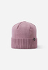 Czapka zimowa dziecięca Reima Beanie Kalotti Grey Pink Junior z certyfikowanej wełny różowa (5300232A-4500)