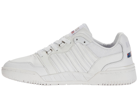 Wyprzedaż - Sneakersy męskie K-Swiss SI-18 Rival buty sportowe skórzane tenisówki białe (08531-101-M)