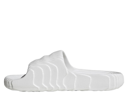 Klapki damskie/męskie adidas Adilette 22  Crystal White z wygodną profilowaną podeszwą białe (HQ4672)