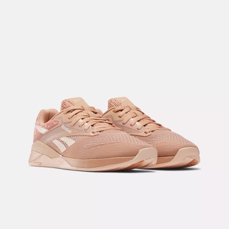 Sneakersy damskie Reebok Nano X4 tenisówki treningowe sportowe brązowe (100204718)