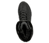 Buty zimowe damskie Skechers D'LUX WALKER WINTER SOLSTICE wysokie z futerkiem syntetycznym czarne (167388-BBK)