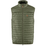 Kamizelka trekkingowa męska Fjällräven Abisko Padded Vest M turystyczna ocieplana zielona (F83775-625)