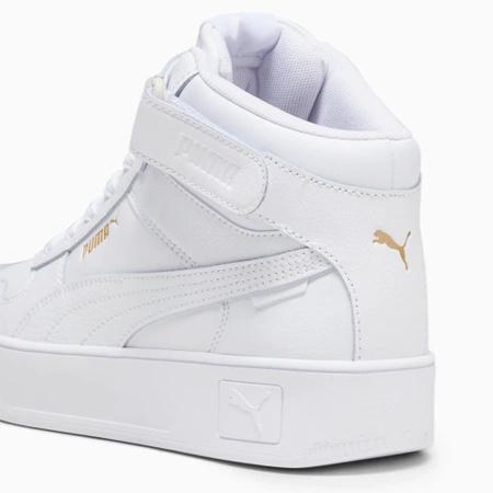 Sneakersy za kostkę damskie Puma Carina Street Mid wysokie buty sportowe białe (392337-01)