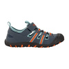 Sandały sportowe dziecięce dla chłopca/dziewczynki Trollkids Kids Sandefjord Sandal XT dark navy/dusky turquoise/glow orange (668-110)