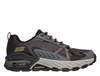 Buty męskie trekkingowe Skechers Max Protect wodoodporne outdoorowe szare (237303-BKCC)