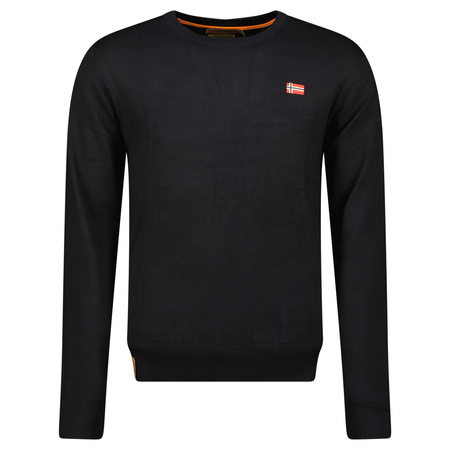 Longsleeve Geographical Norway FERASMO BLACK DB MEN 246 czarny męska (WY1173H/GN-Black)