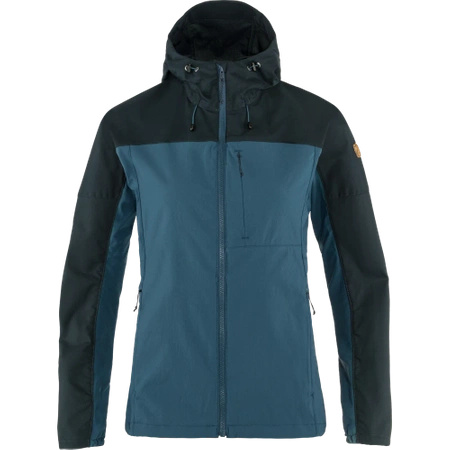 Kurtka softshell damska Fjällräven Abisko Midsummer Jacket W Indigo Blue-Dark Navy (F89826-534-555)