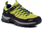 Wyprzedaż - Buty trekkingowe męskie CMP Rigel Low sneakersy outdoorwe turystyczne zielone (3Q54457-29EE)