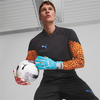 Rękawice bramkarskie Puma Ultra Grip 1 Tricks Hybrid niebiesko-różowe (41853 01)