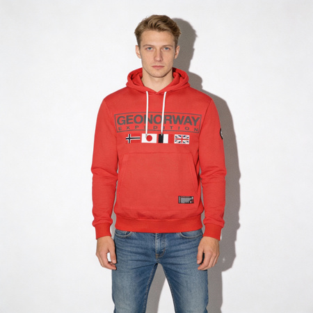 Bluza Geographical Norway GREAT RED DB MEN 317 czerwony męska (WY8613H/GN-Red)