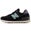 Sneakersy damskie New Balance 574 buty sportowe skórzane czarne (WL574RA)