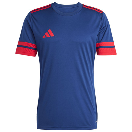 Koszulka męska adidas Squadra 25 granatowo-czerwona (JG5833)