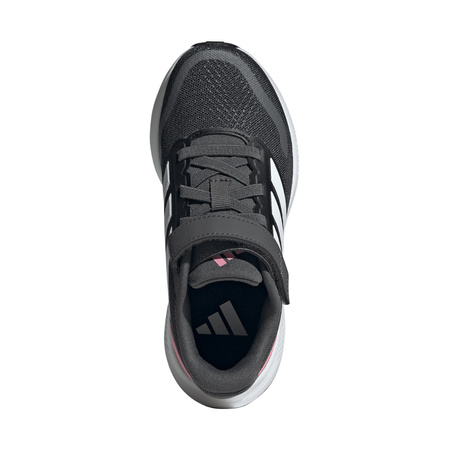 Buty dla dzieci adidas Runfalcon 5 EL C grafitowe (JQ8669)