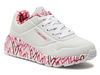 Buty damskie Skechers UNO LITE LOVELY LUV Biały (314976LWRPK)