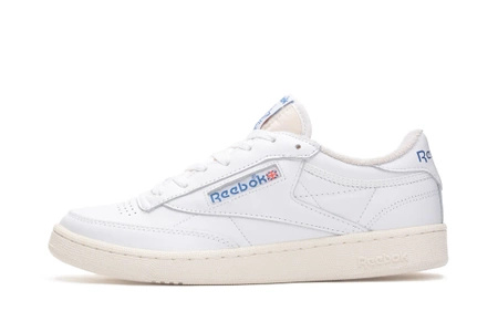 Buty sportowe męskie Reebok Club C 85 Vintage Cloud White Chalk sneakersy skórzane białe (100007875)